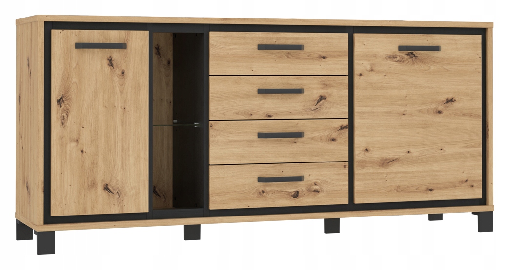 

Komoda (szuflady+szafki) Trondheim TDHK242L Forte