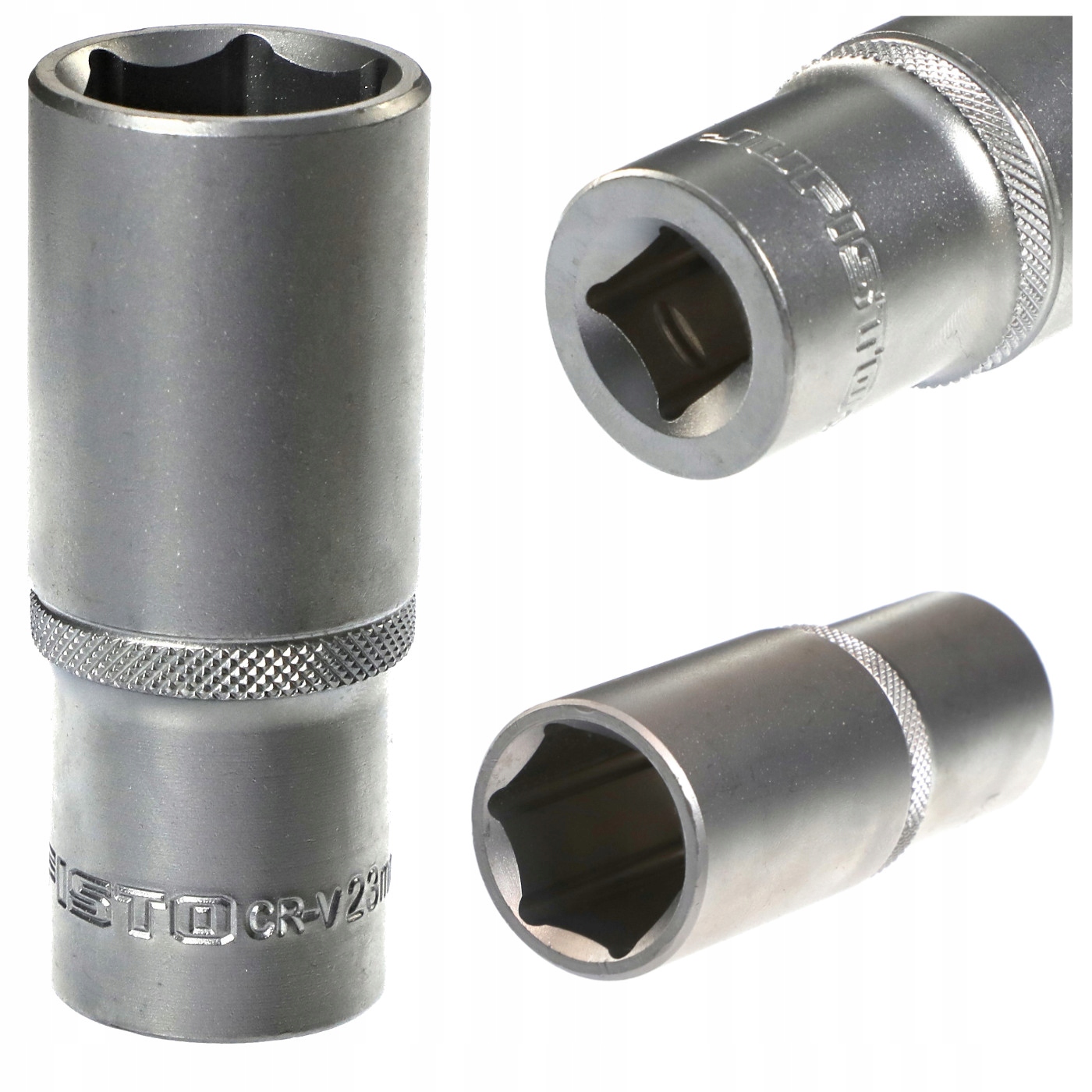 

Nasadka 6 Kątna 1/2 19 mm Długa Klucze Nasadowe