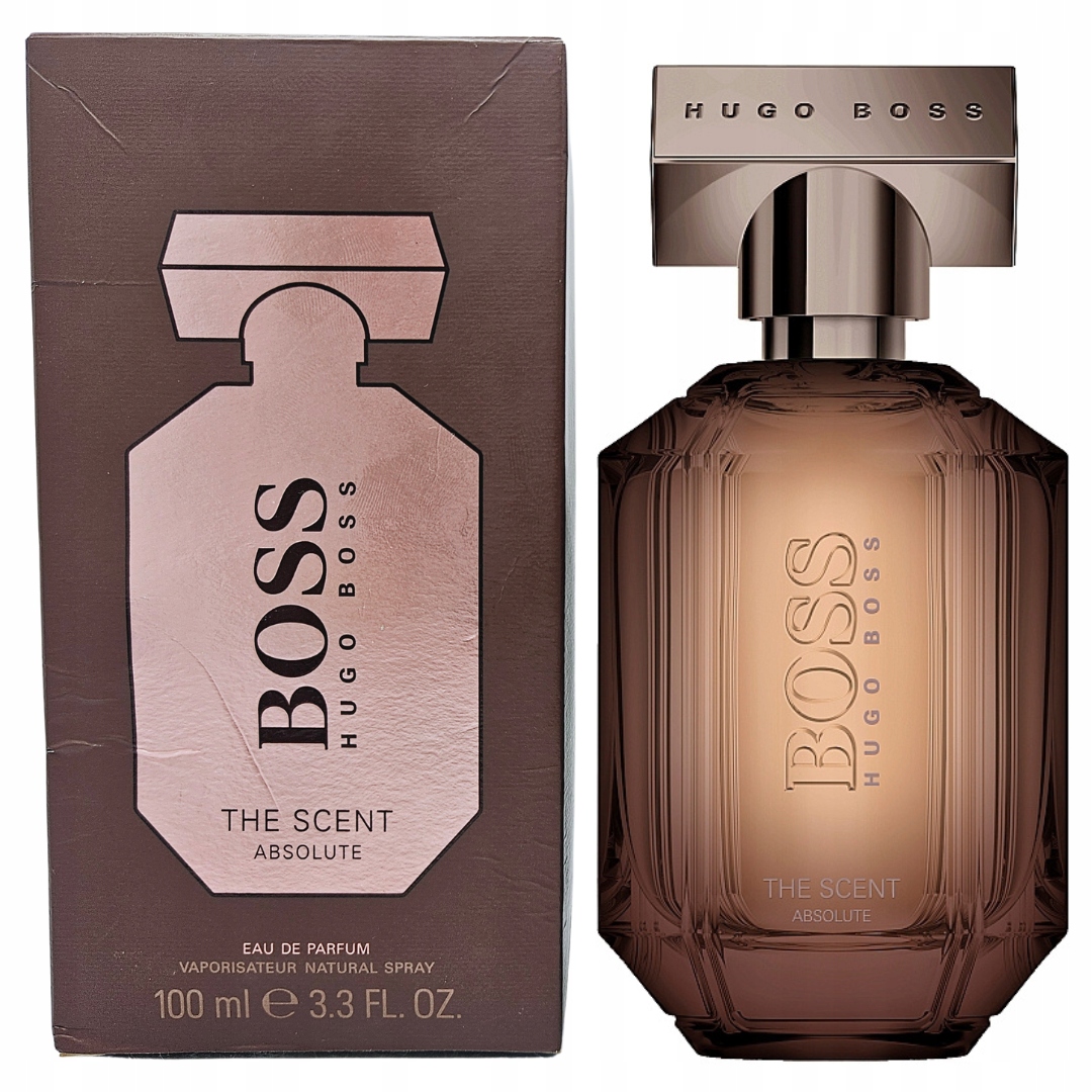 香水(男性用) BOSS The scent absolute 100ml Hugo Boss Boss The Scent Absolute Woda Perfumowana 100 ml