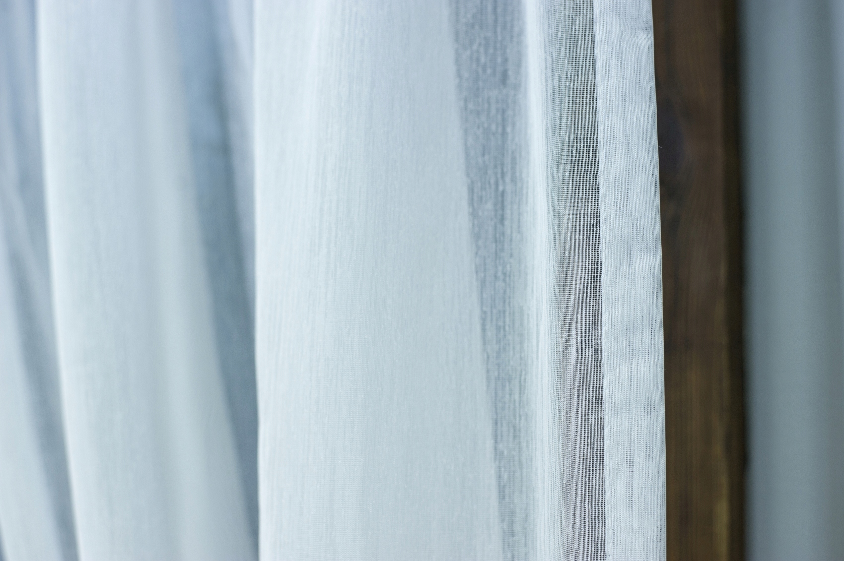 FIRANA GOTOWA SABLE WOAL FRANCUSKI BIAŁA 400x150 Materiał woal