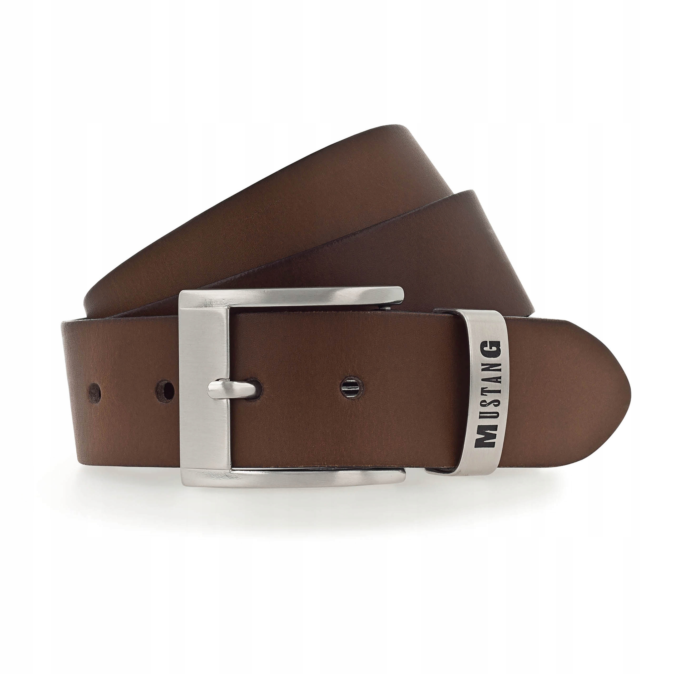 Pánský kožený opasek Mustang Timerwolf 0660, velikost 110