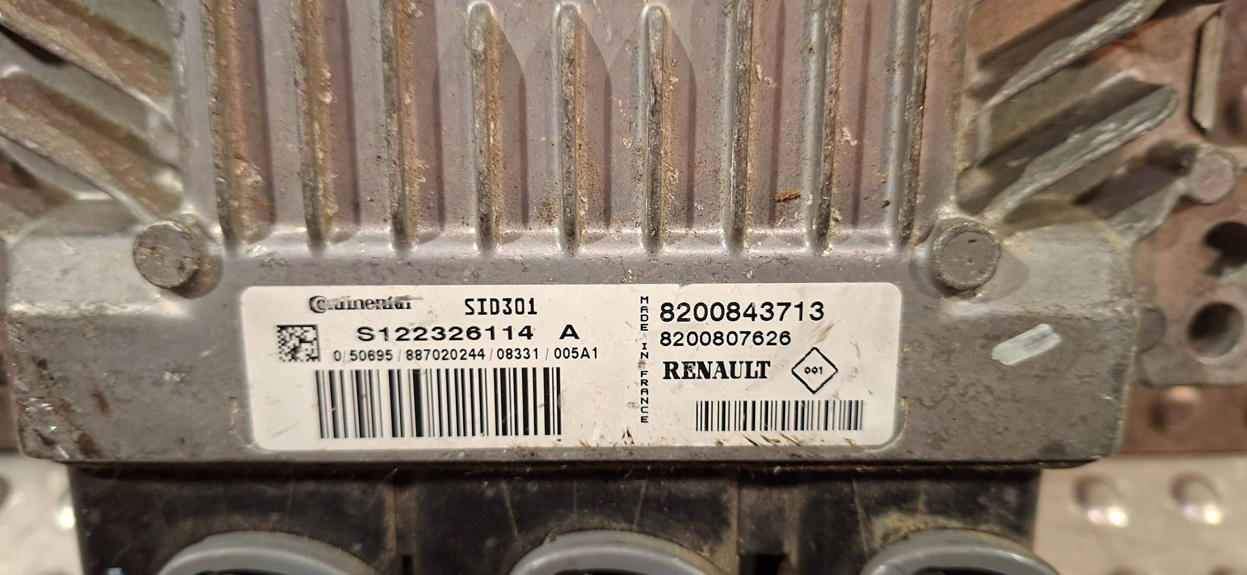 computer S122326114A 8200843713 8200807626 RENAULT 1.5 DCI