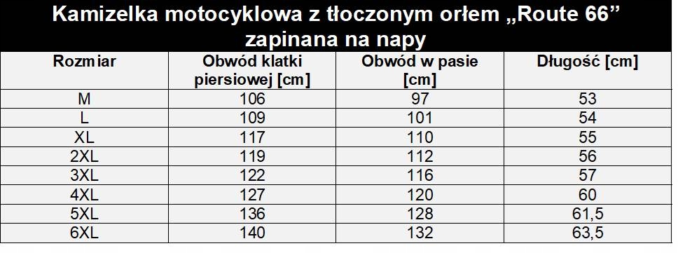 Kamizelka Motocyklowa Nowe Różne rozmiary 2XL Napy CITY 66 Rozmiar XXL