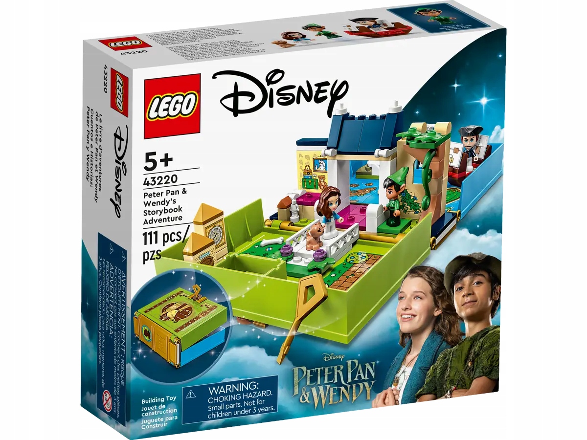 Lego Disney 43220 Dobrodružství Petra Pana a Wendy
