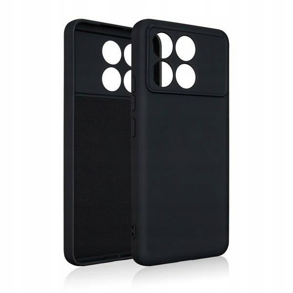 Beline Etui Silicone Xiaomi Poco F6 Proczarny/black