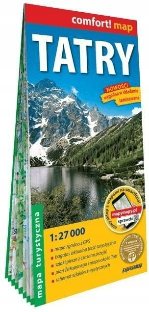 Comfort! map Tatry 1:27 000 wydanie 2023