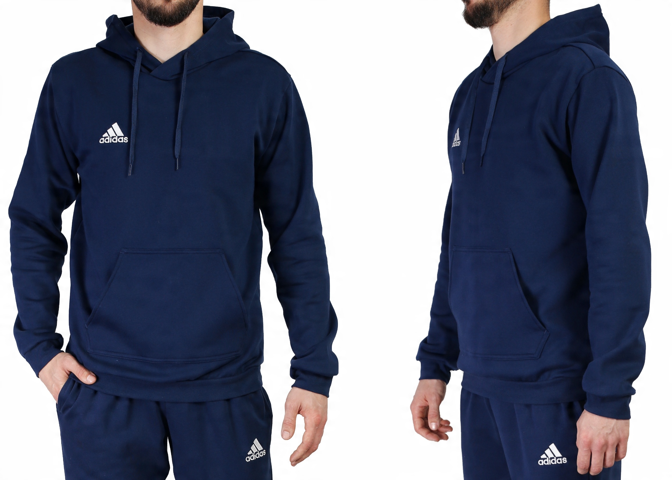 

Adidas bluza dresowa męska z kapturem Bawełna XL