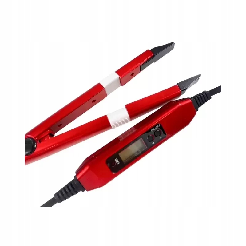 Svařovací stroj na prodlužování vlasů Mini Červený