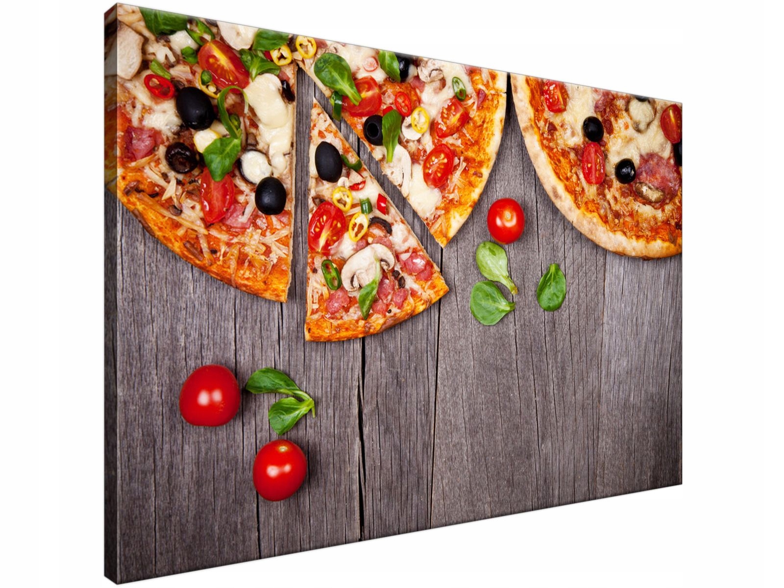 

Obraz drukowany Pizza 90x60 wejdź