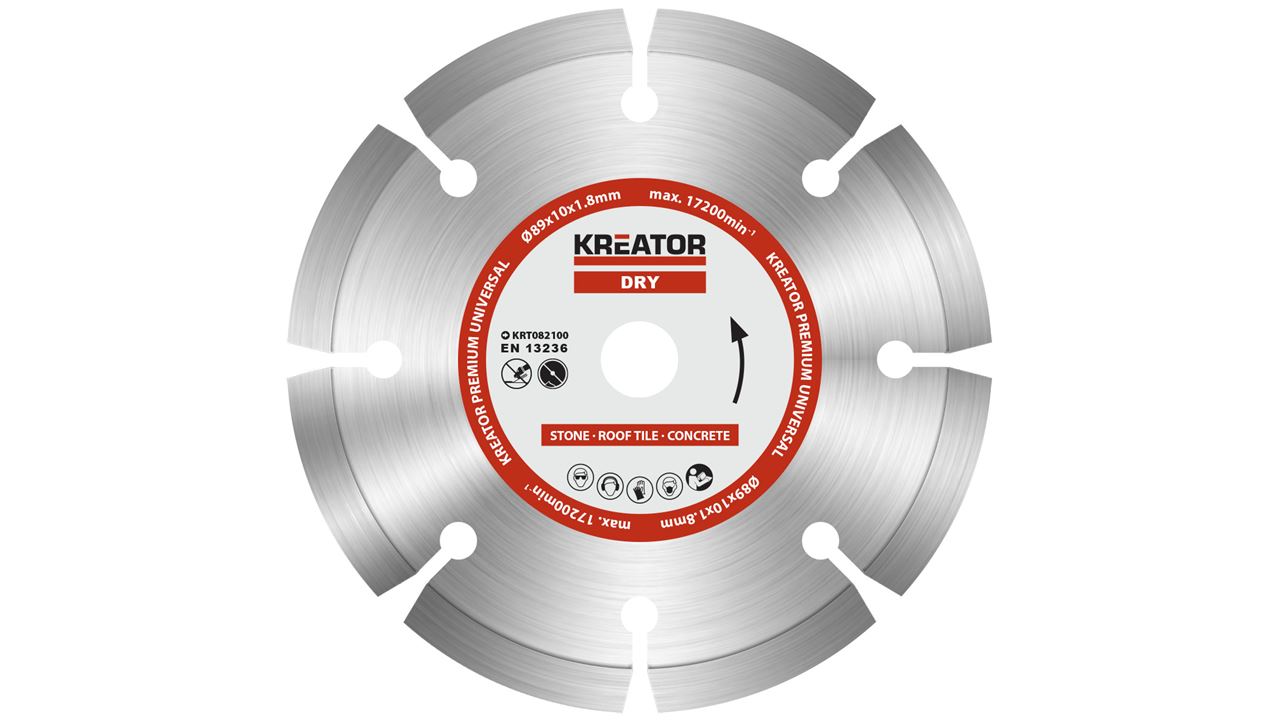 

Tarcza diamentowa 89mm segmentowa Premium