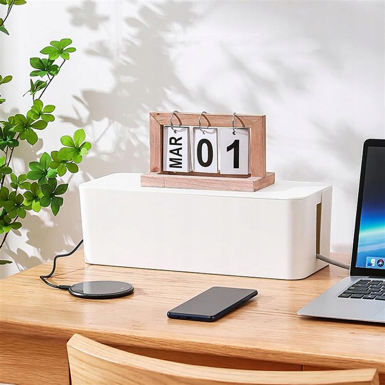 Elegancki POJEMNIK ORGANIZER schowane kable listwy Kod producenta AG381B