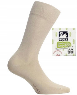 

Skarpety Wola Comfort Man bambusowe beż-42-44
