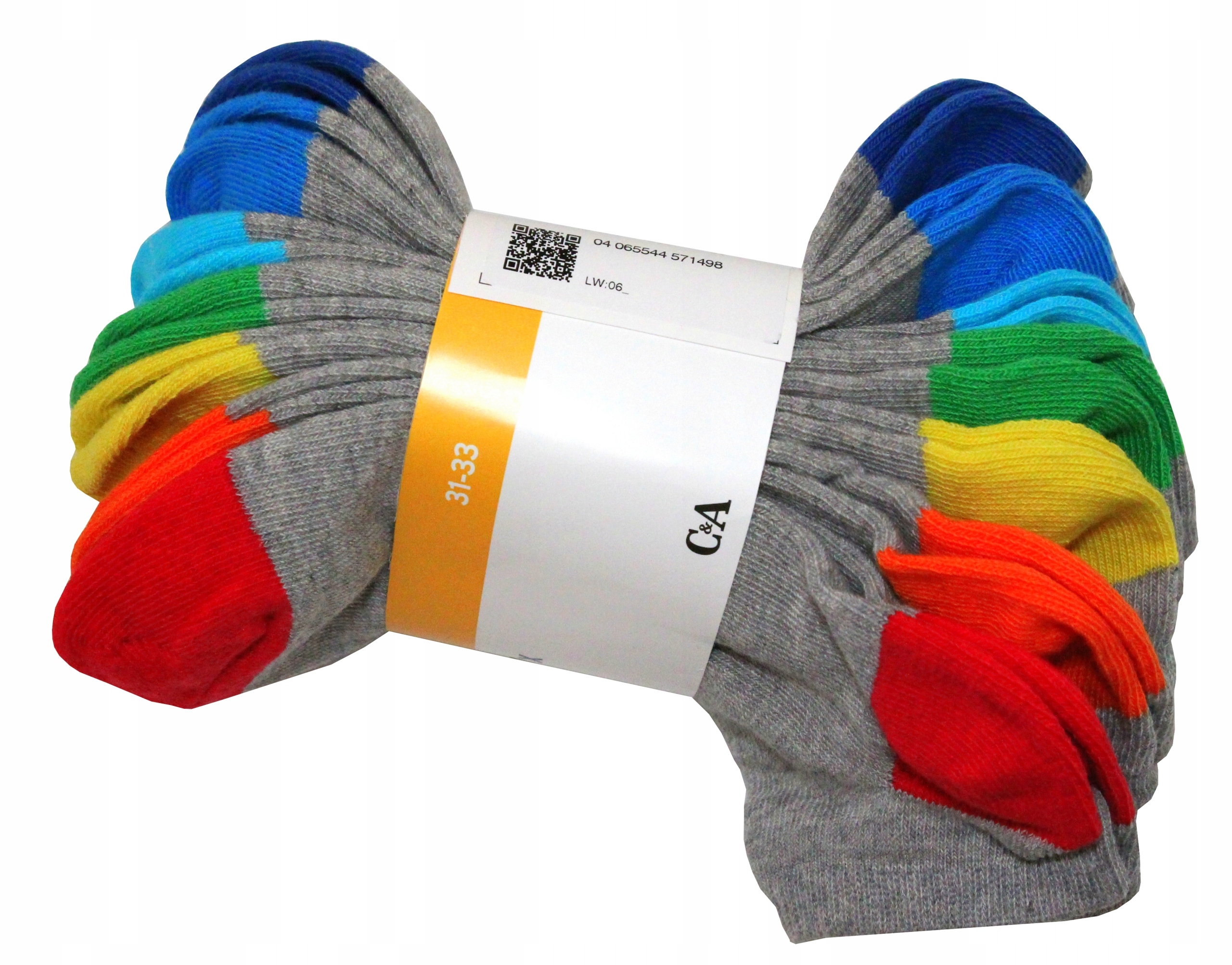 

C&a 7 pack skarpetki Stopki kolor mix 31/33