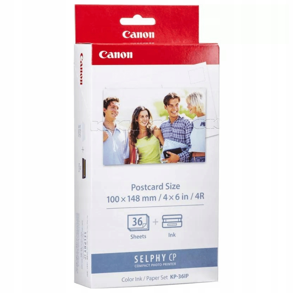 Papier + tusz KP36IP Canon Selphy CP1300 Stan opakowania oryginalne