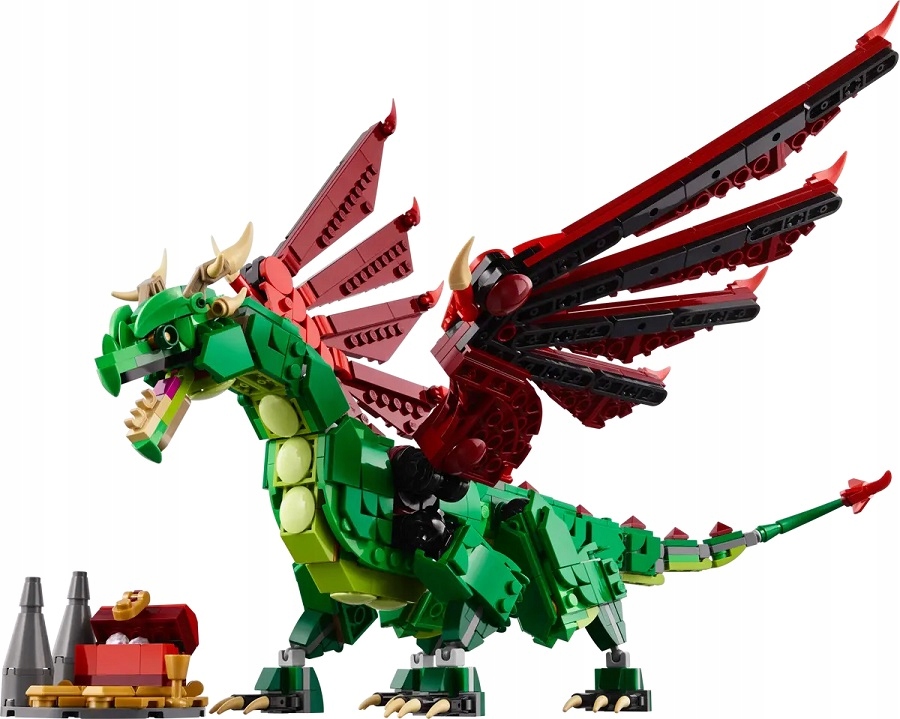 stavebnice Lego 715 dílků Creator Středověký drak 31161