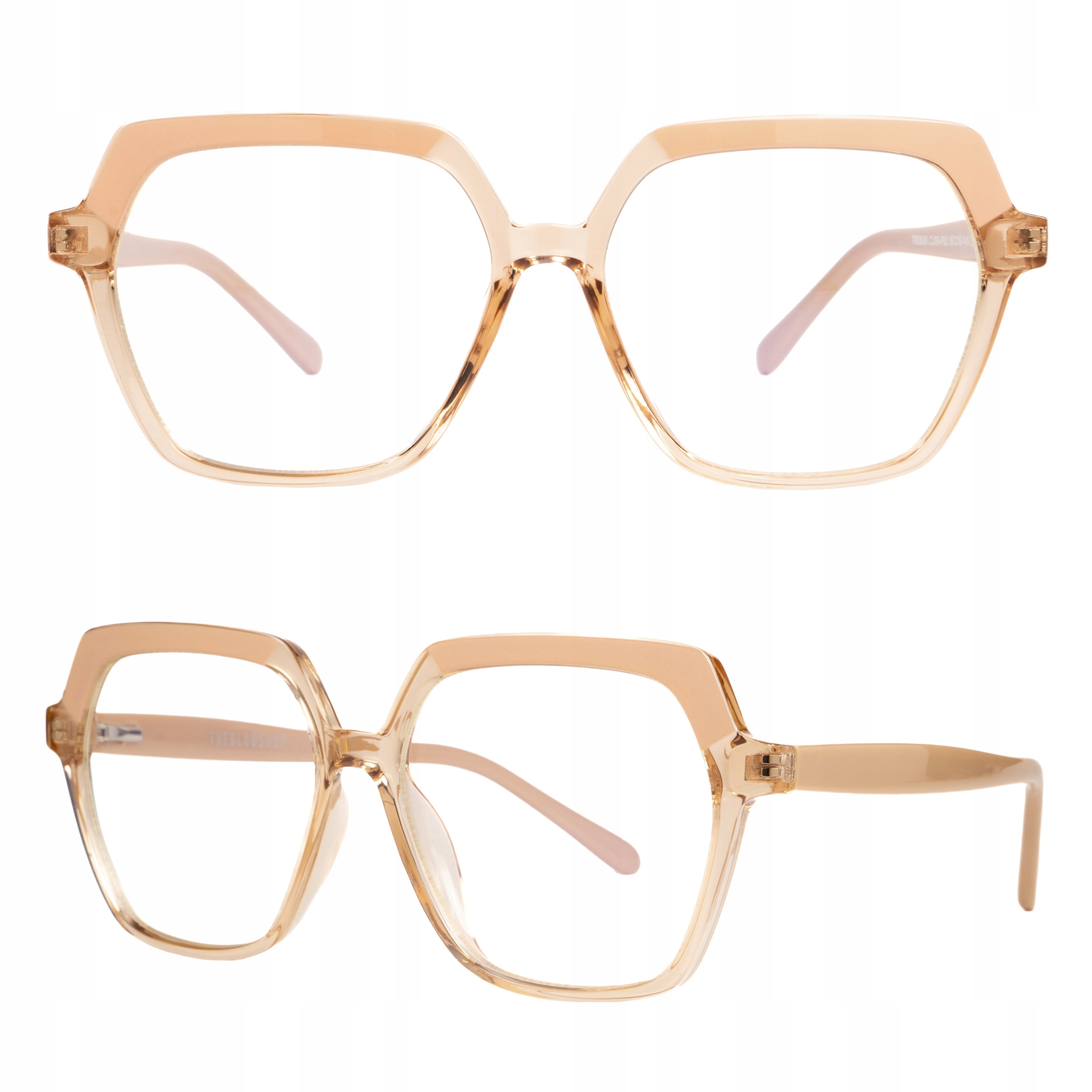 

Okulary Zerówki Damskie Muchy Filtr Blue Light