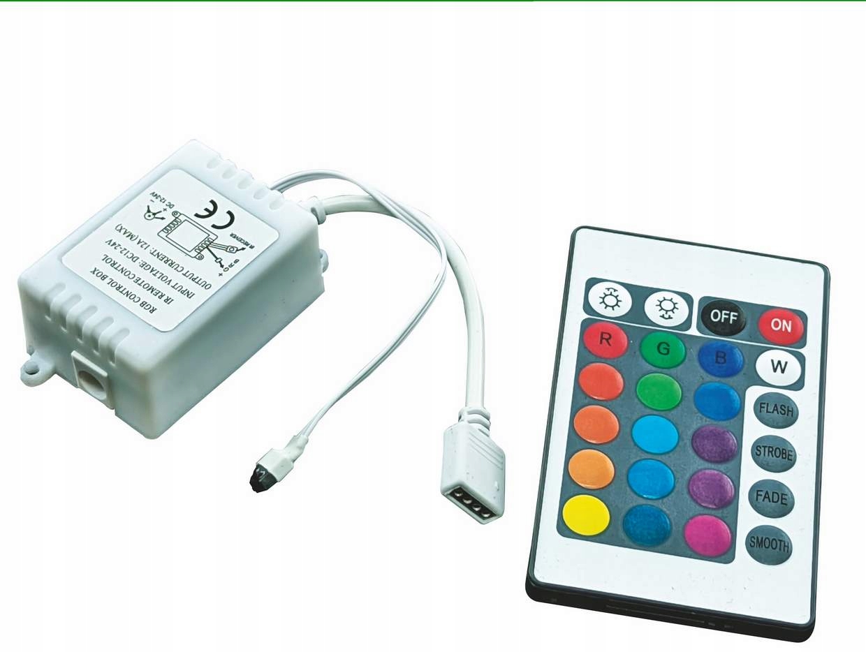 

Sterownik kontroler Rgb Pilot do taśm Led 12V/24V