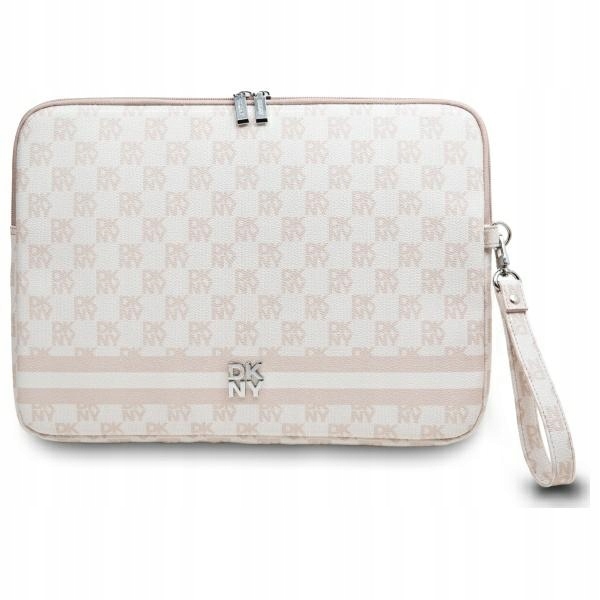 Pouzdro na 14" notebook Dkny Vzor Kostka Růžové