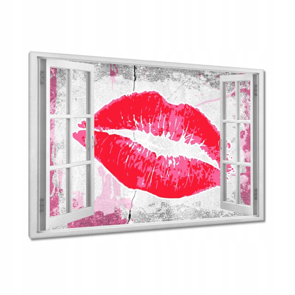 Obrazy 120x80 Ústa jako maliny Rty