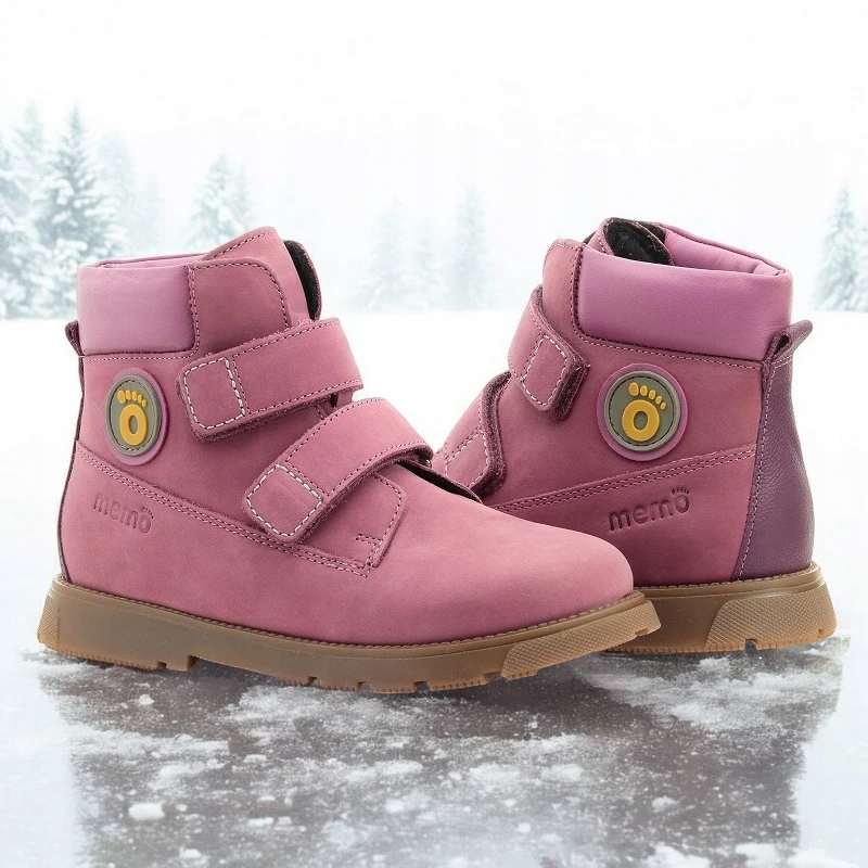 Buty ocieplane memo Malmo 1JB, Trzewiki zimowe Memo Malmo1JB 30
