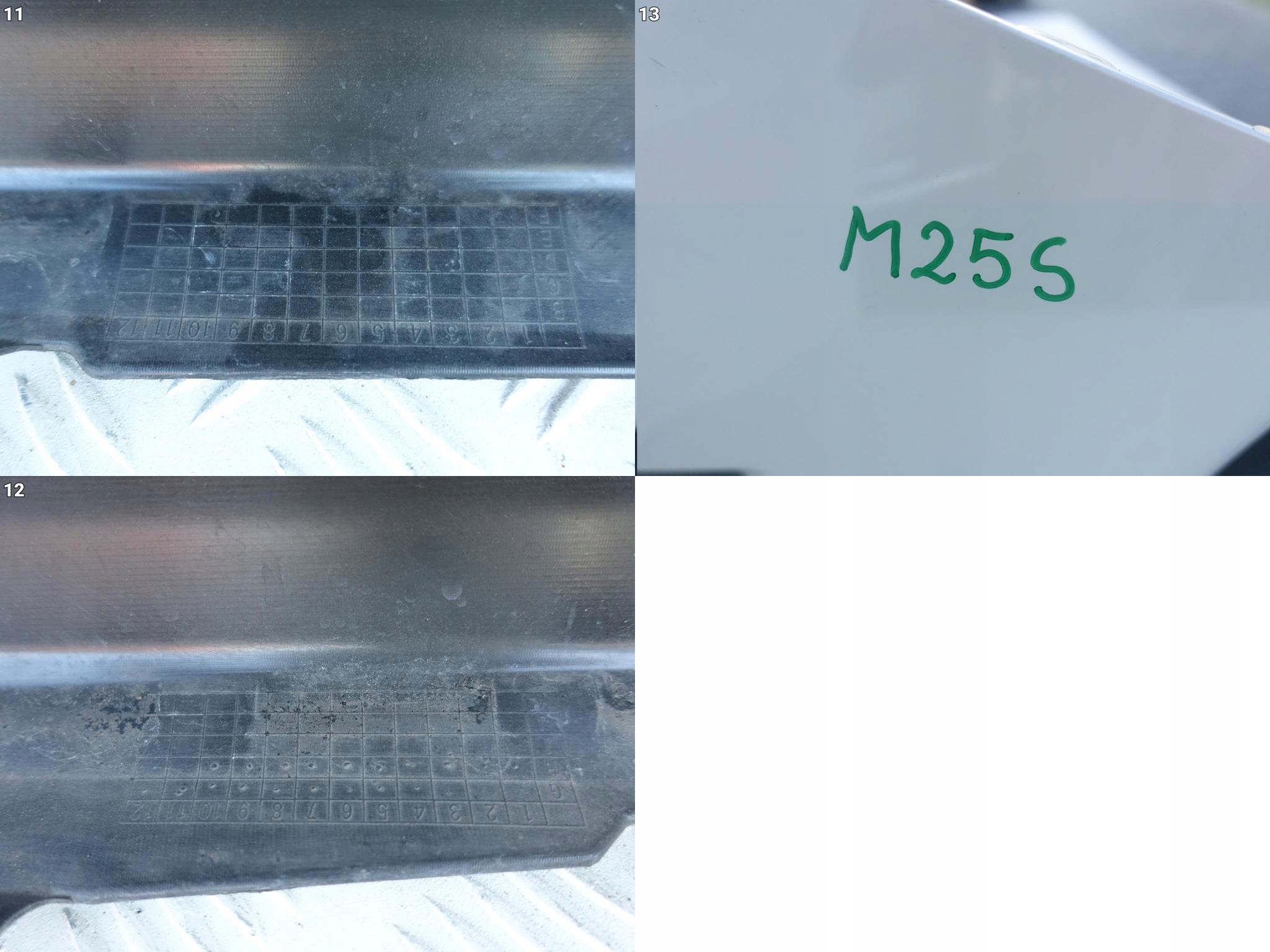 SUBARU XV II CROSSTREK 17-22 bumper grid washer