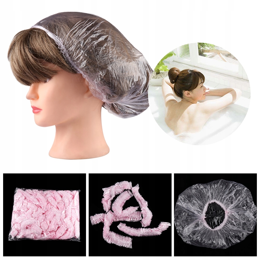 Czepki foliowe jednorazowe 100 szt Marka inna marka