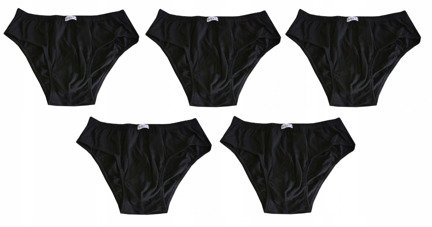 Andriu Velké Pánské Slipy S Elastanem, Vícebalení, 5 Kusů, 5 Kusů