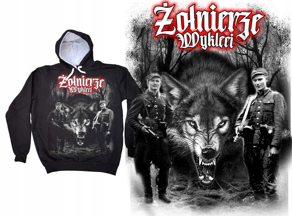 

M Bluza wilk Żołnierze wyklęci Patriotyczna Polska