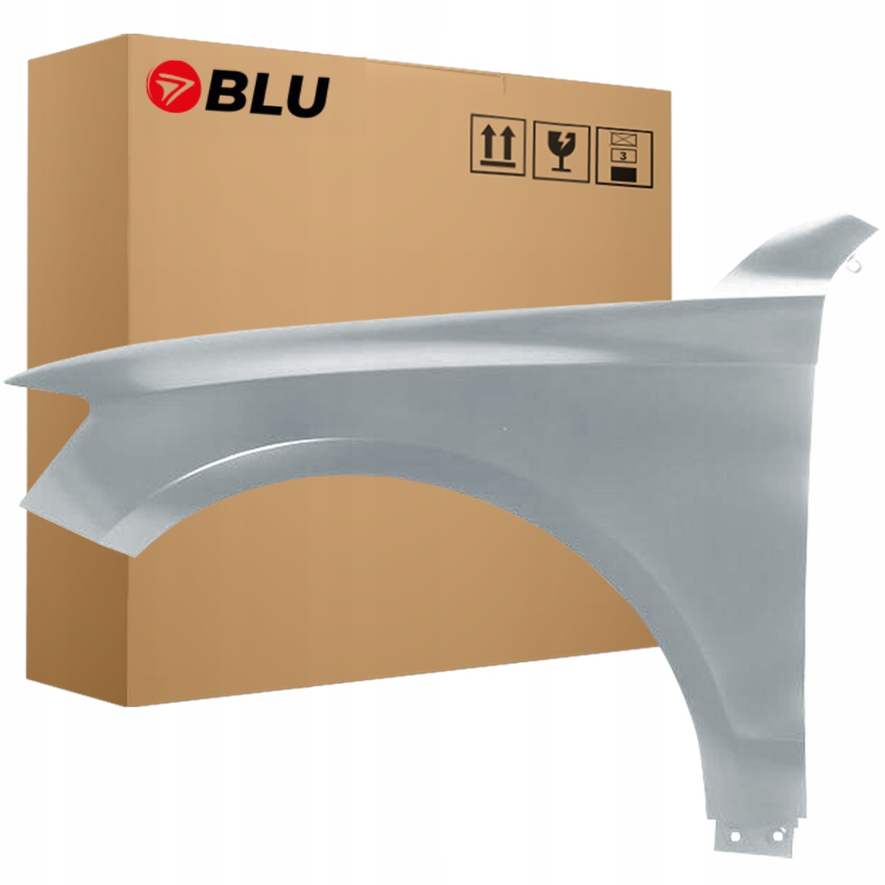 Blu Blatník Audi Q5 8R LY7G levý stříbrný 08-16 přední pozink QuarzGrau