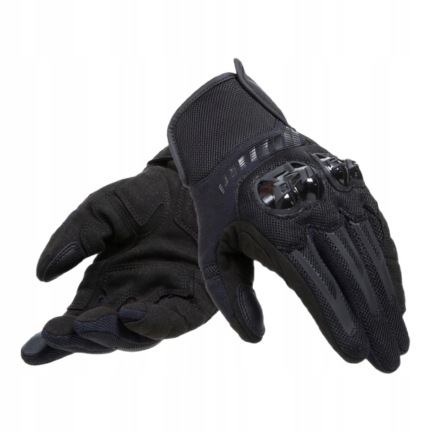Rukavice Dainese Mig 3 Air Tex Xs Čierna/Čierna