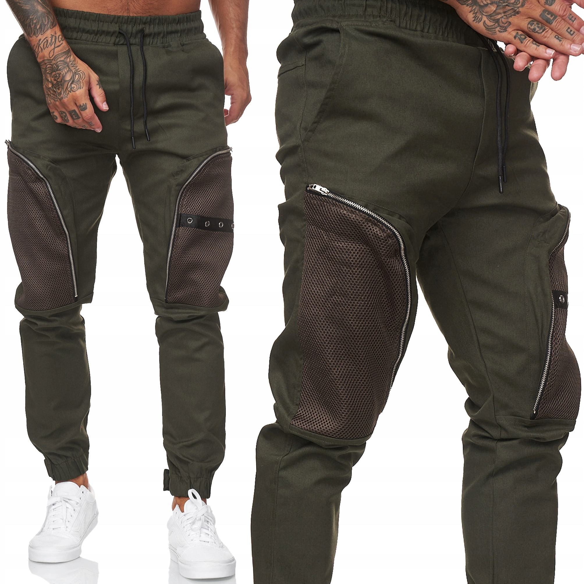 Kalhoty Joggery Kapsáče Limited Zipy Velké kapsy Cargo