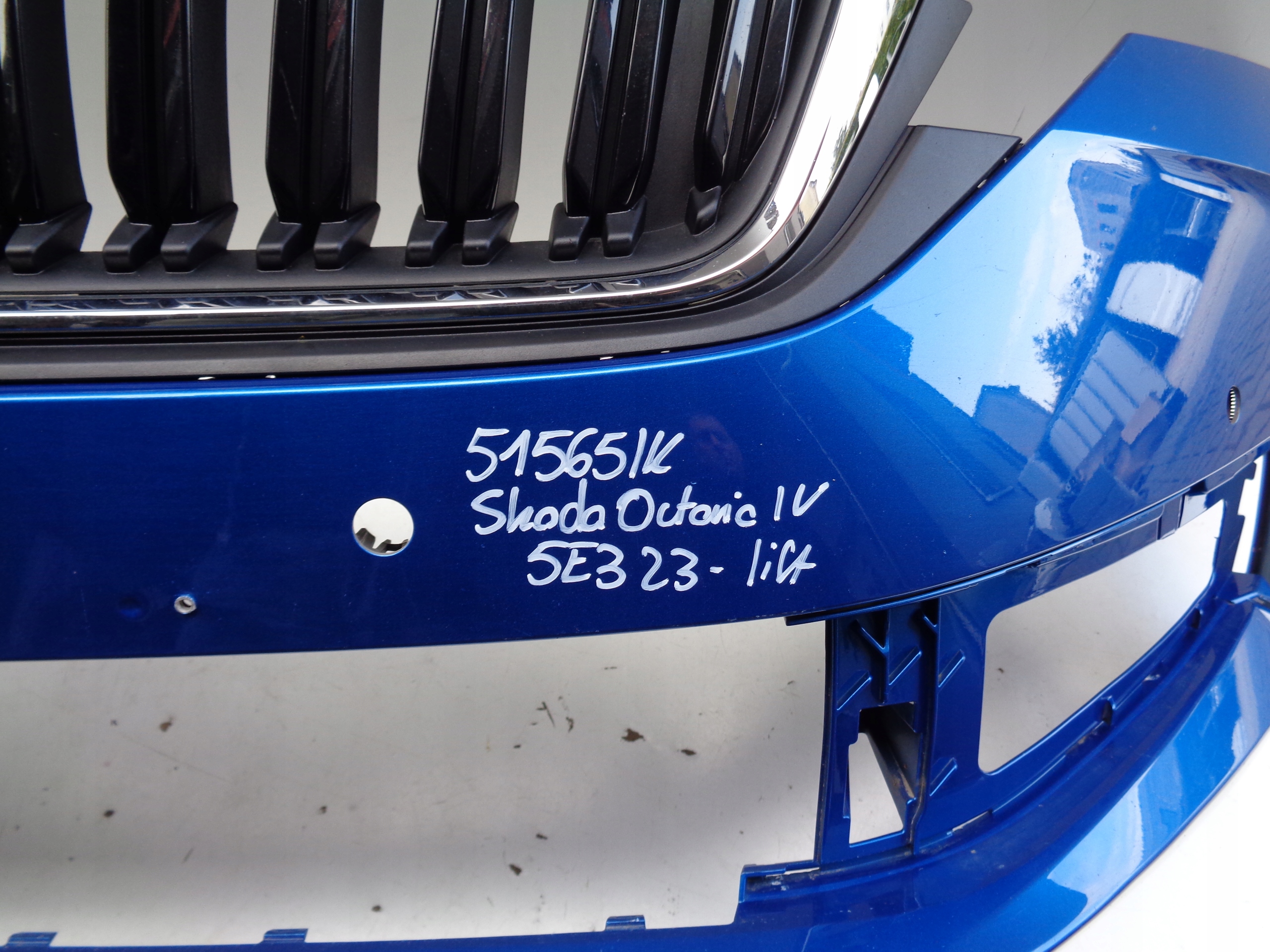 front bumper SKODA OCTAVIA IV 4 5E3 23- LIFT NR 51565