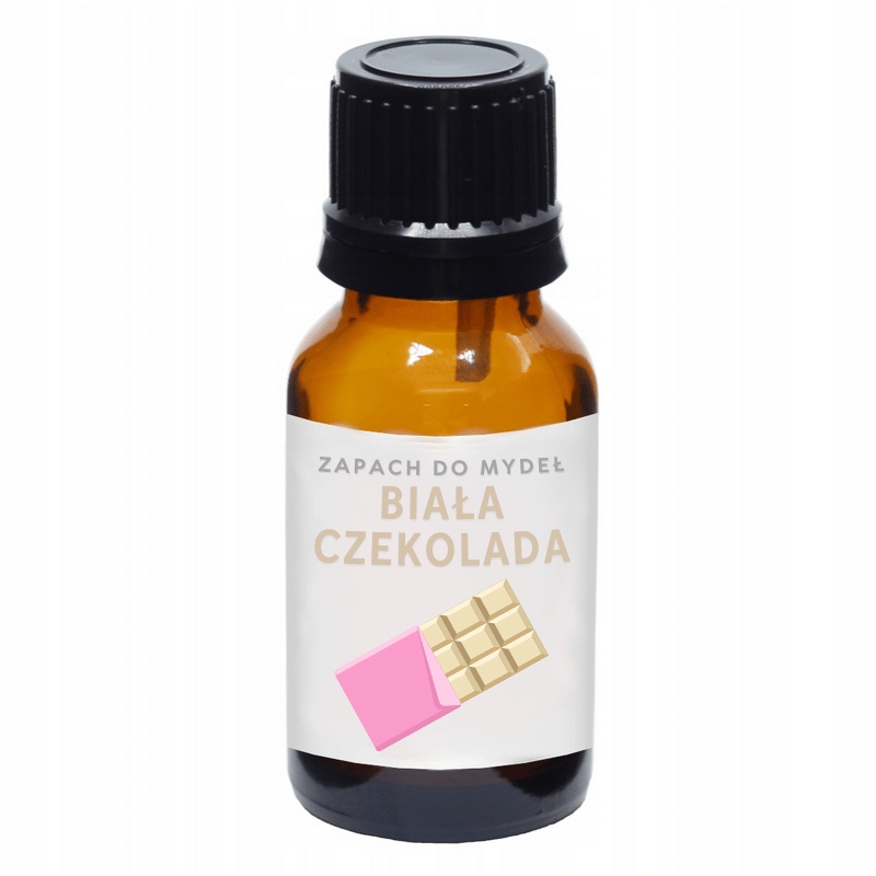 

Zapach do mydła bazy mydlanej 10ml Biała Czekolada