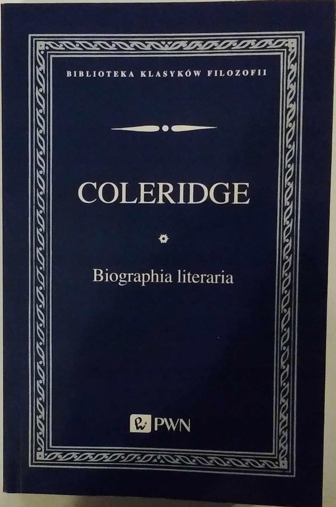 Biographia literaria Samuel Taylor Coleridge
