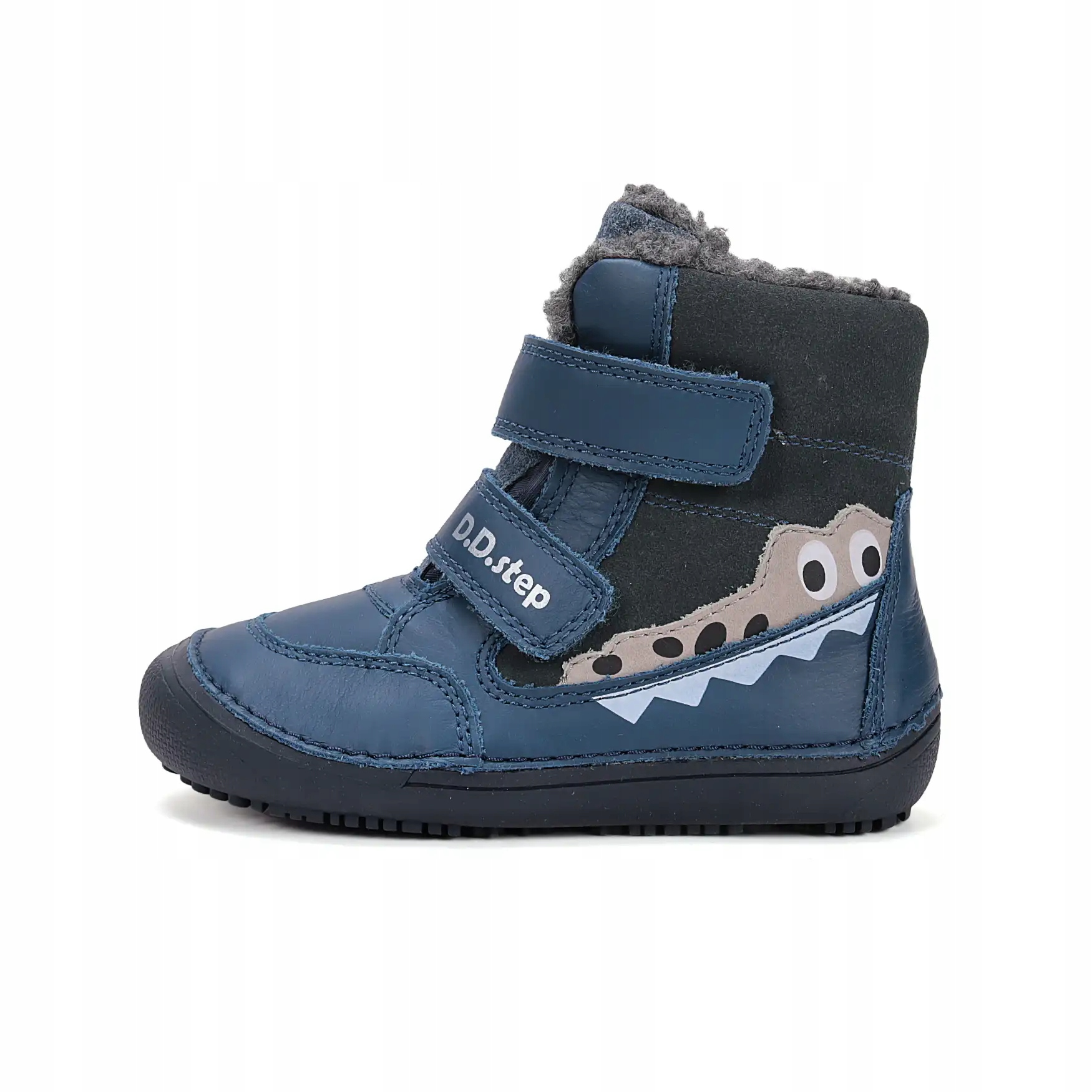 Zimowe buty barefoot W063-52415 Bermuda Blue 26