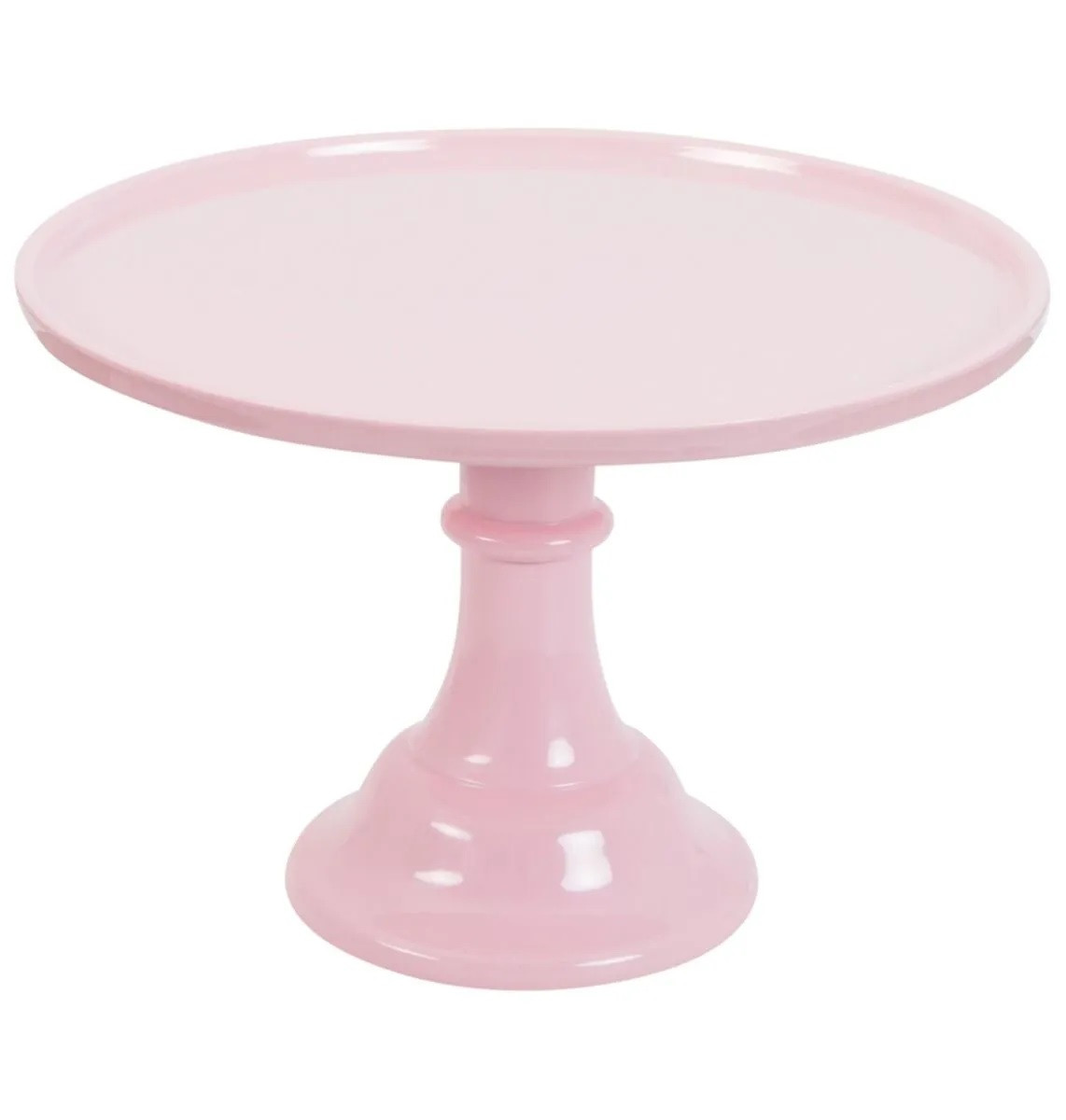 

Patera dekoracyjna do ciast tortów różowa, 30 cm