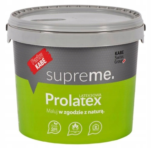 

Kabe Prolatex Farba Lateksowa Półmat 10L