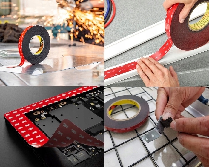 3M VHB TAŚMA DWUSTRONNA MONTAŻOWA AKRYLOWA WIELE ZASTOSOWAŃ GPH110 9MMX5M Marka 3M