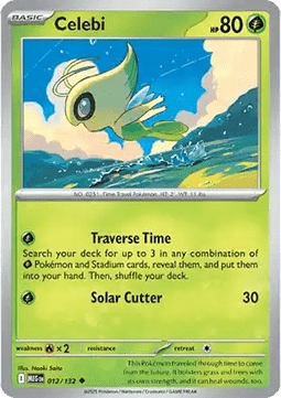 Evolution 012/132 Celebi
