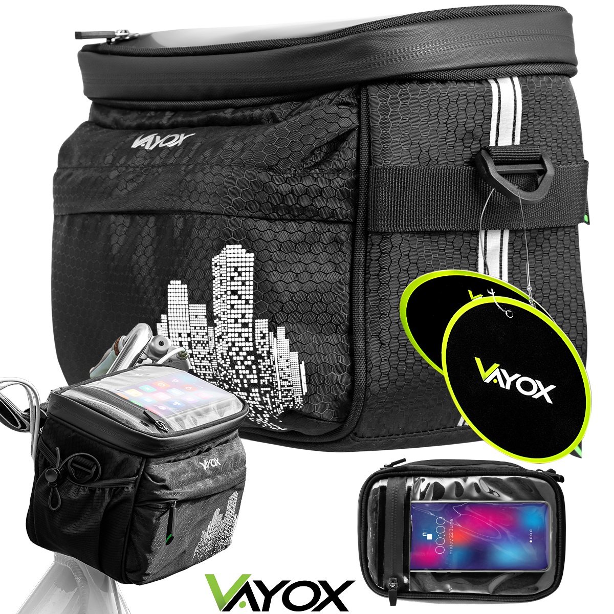 Sakwa Rowerowa Na Kierownice Torba Na Rower Termiczna Etui Pokrowiec Vayox