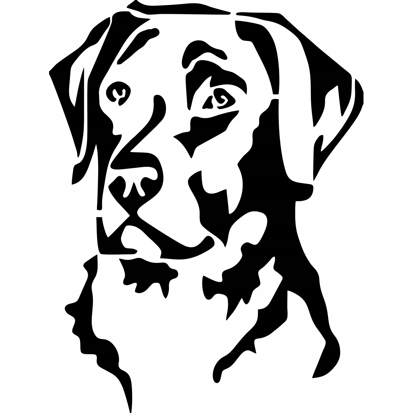 

Naklejka na samochód Pies Labrador Dog 15x11,5
