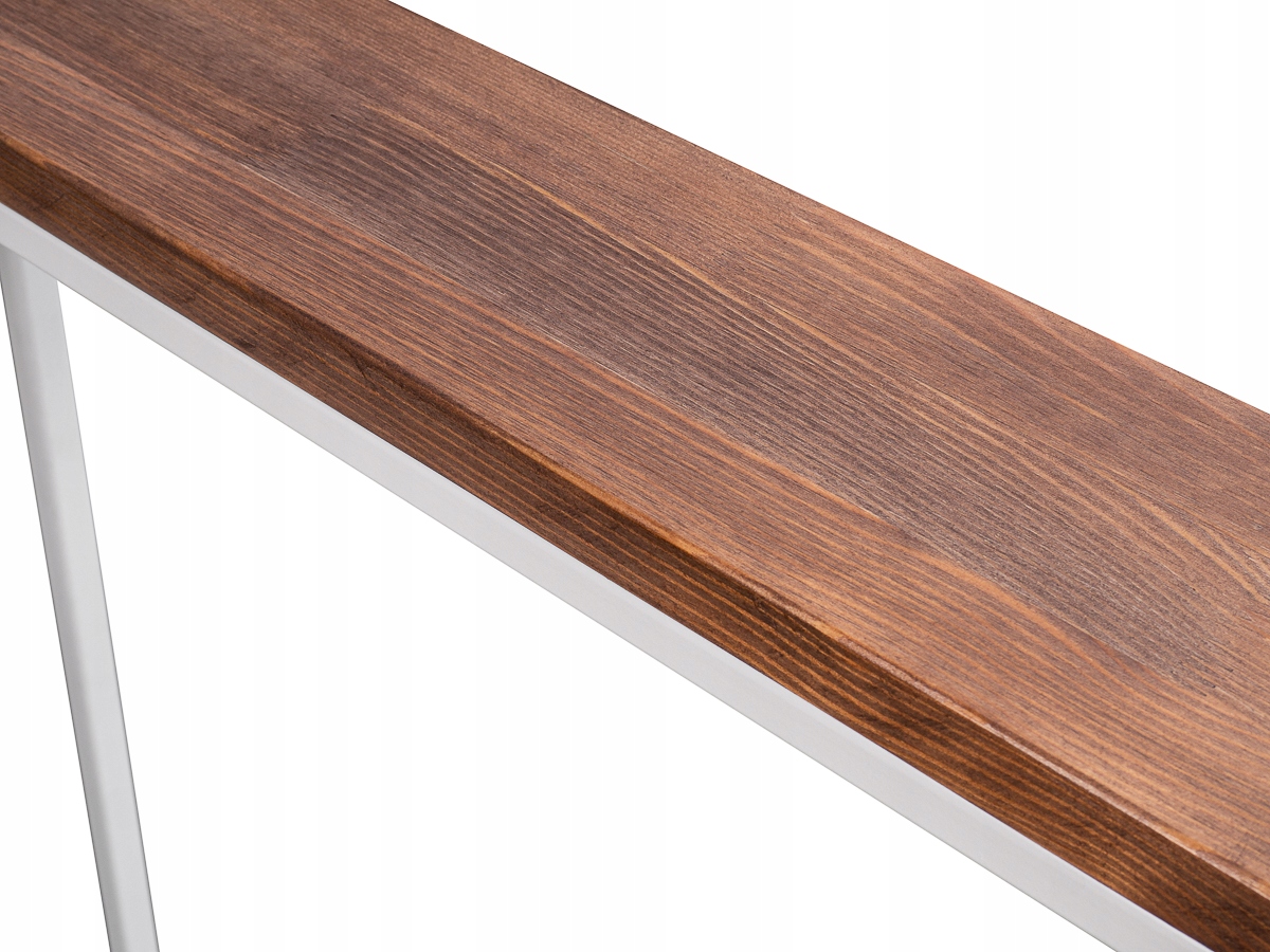 Konsola, toaletka z drewnianym blatem, na wymiar Szerokość mebla 70 cm