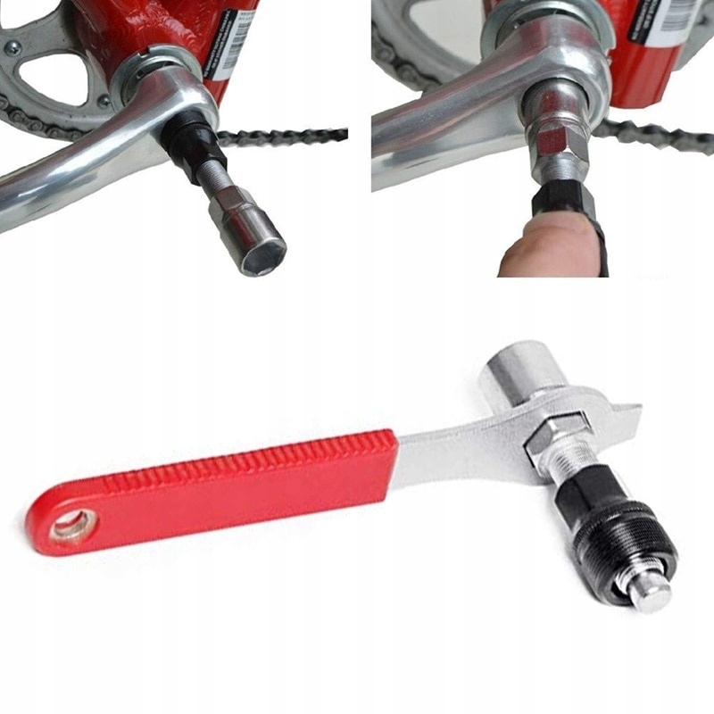 KLUCZ OSI SUPORTU KWADRAT SHMIMANO ŚCIĄGACZ KORBY Model ZESTAW