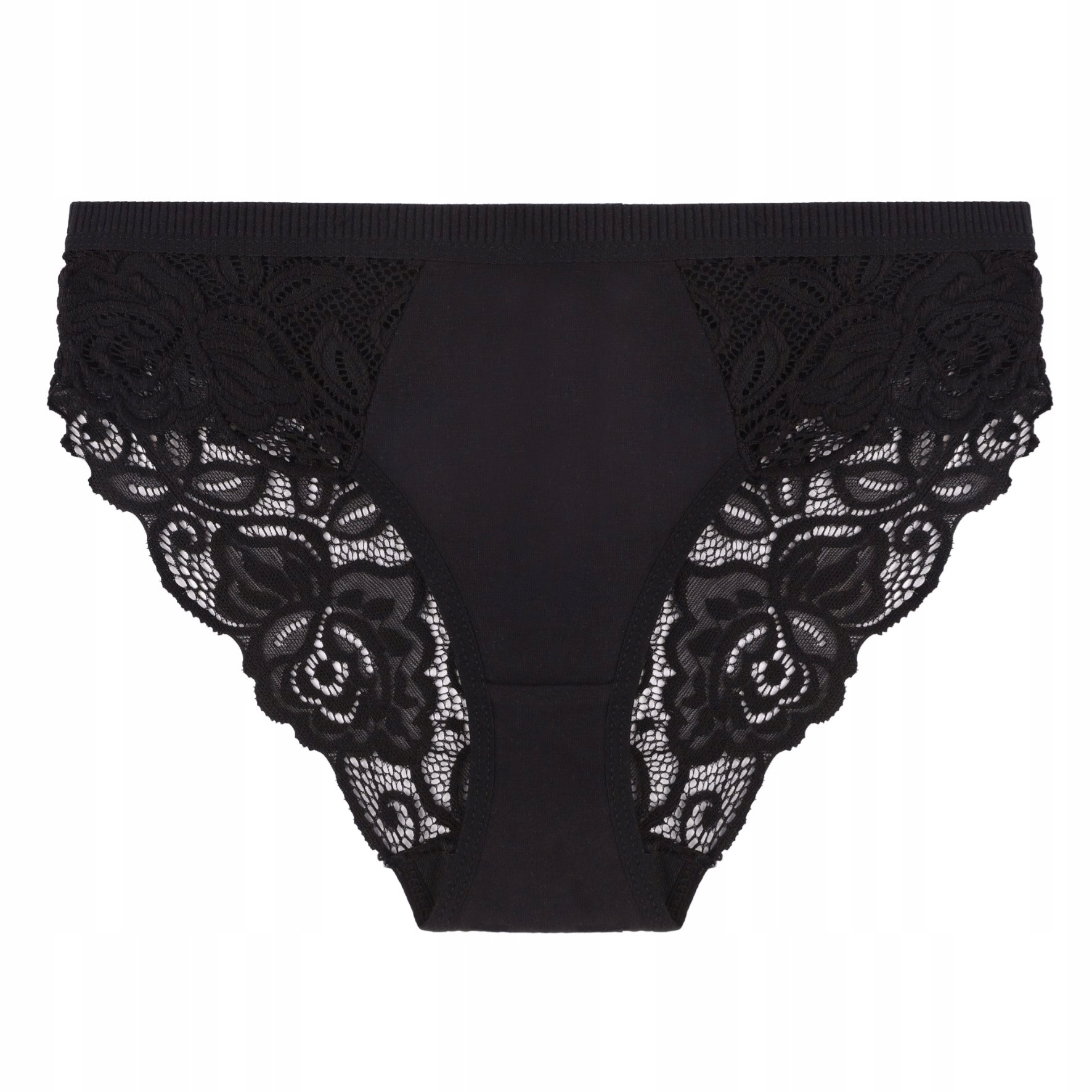 FIGI BIKINI MAJTKI DAMSKIE BAWEŁNA Z KORONKĄ DLA NIEJ ZESTAW 6-PAK MORAJ XL Płeć kobieta