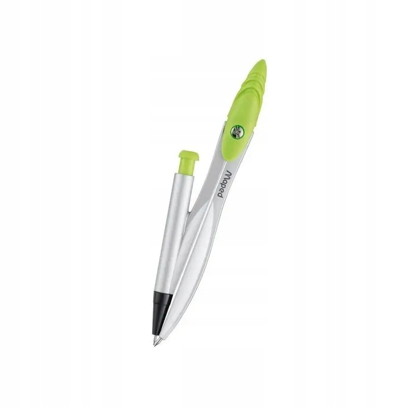 Szkolny CYRKIEL KREŚLARSKI Przybory Szkolne Study 150 i Ołówek Bls MAPED Elementy zestawu cyrkiel