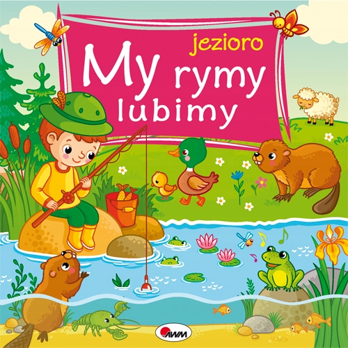 

My rymy lubimy jezioro zwierzęta książka kartonowa
