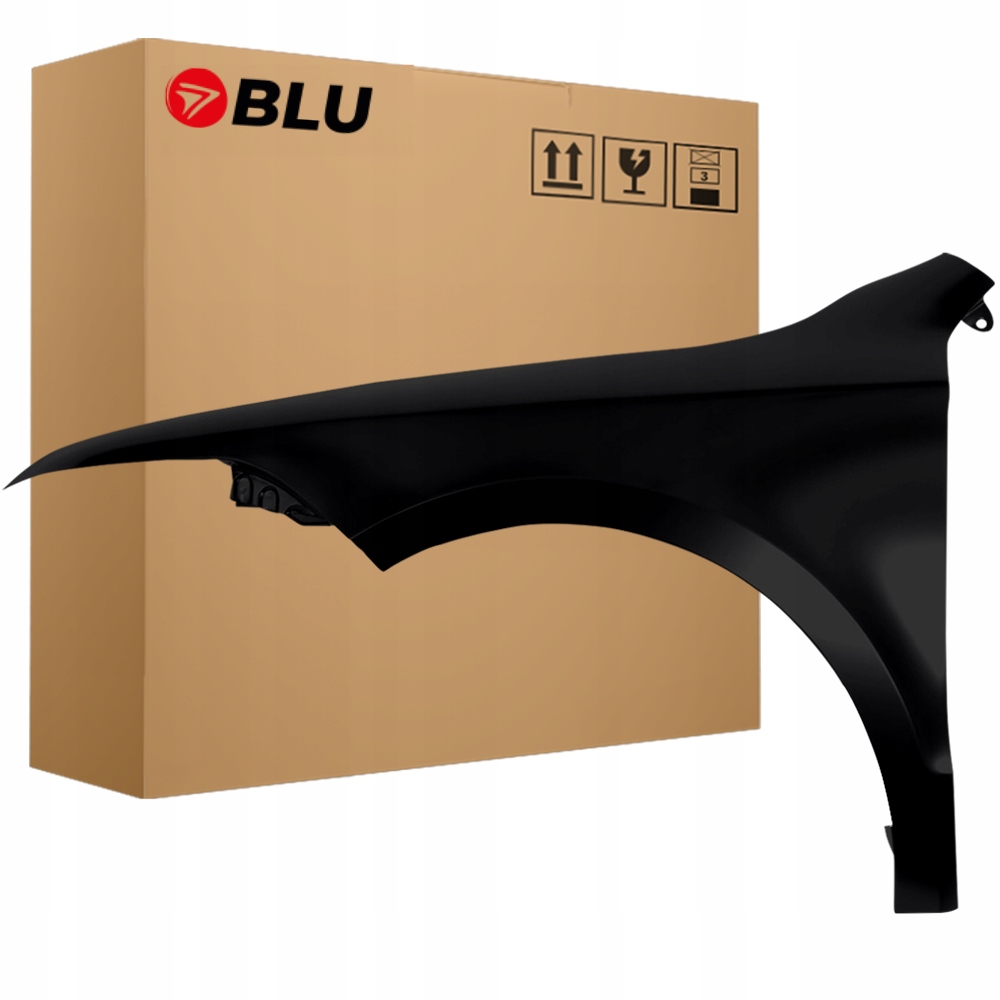 Blu Blatník Škoda Superb II 3T LF9R levý černý 08-13 přední BlackMagic