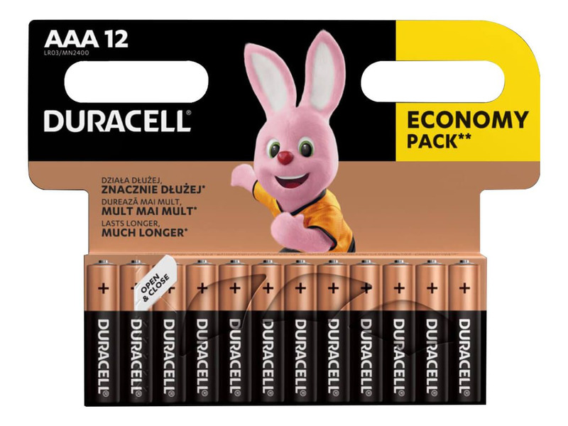 Baterie AAA LR03 DURACELL Basic (12 szt.)