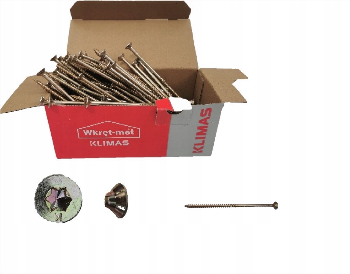 

Kmwht Wkręty Ciesielskie 6X70 Stożk.torx 100 Szt