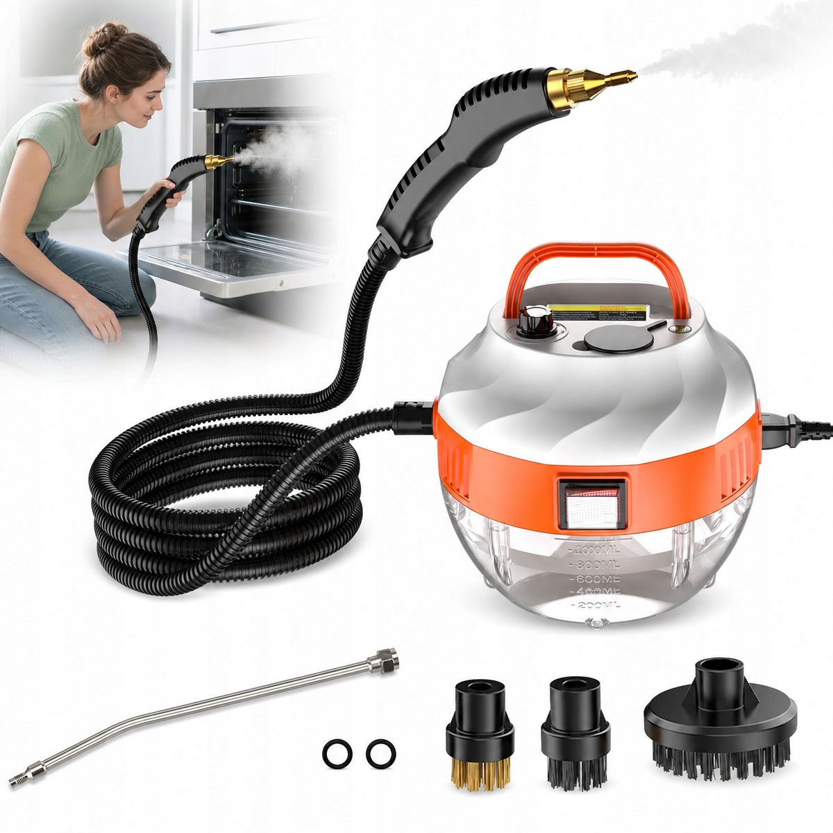 myjka parowa parownica urządzenie mop czyszczące do mycia czyszczenia 3800W